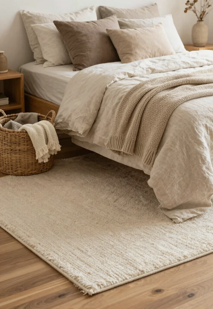 12 Zen Bedroom Ideas for Peaceful Minimal Living 3. Calming Textures 0