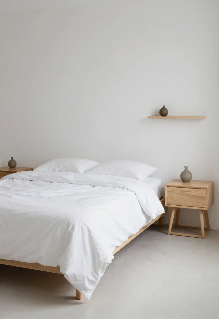 12 Zen Bedroom Ideas for Peaceful Minimal Living 8. Decluttered Spaces 0