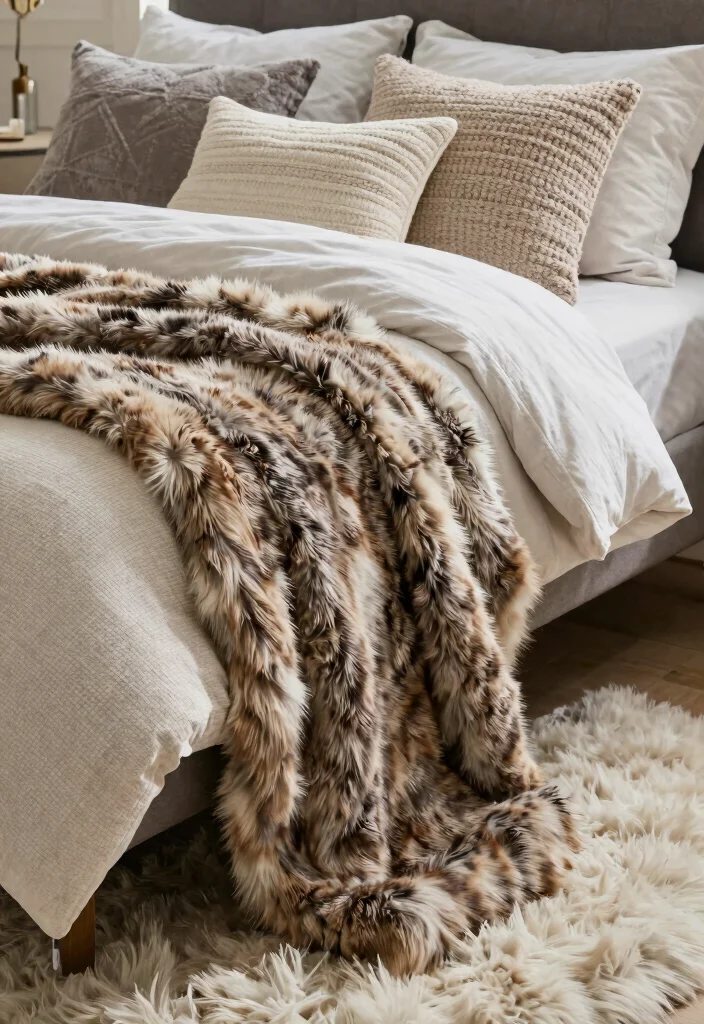 14 Cozy Aesthetic Bedroom Ideas That Feel Warm 5. Utilize Soft Textures 0