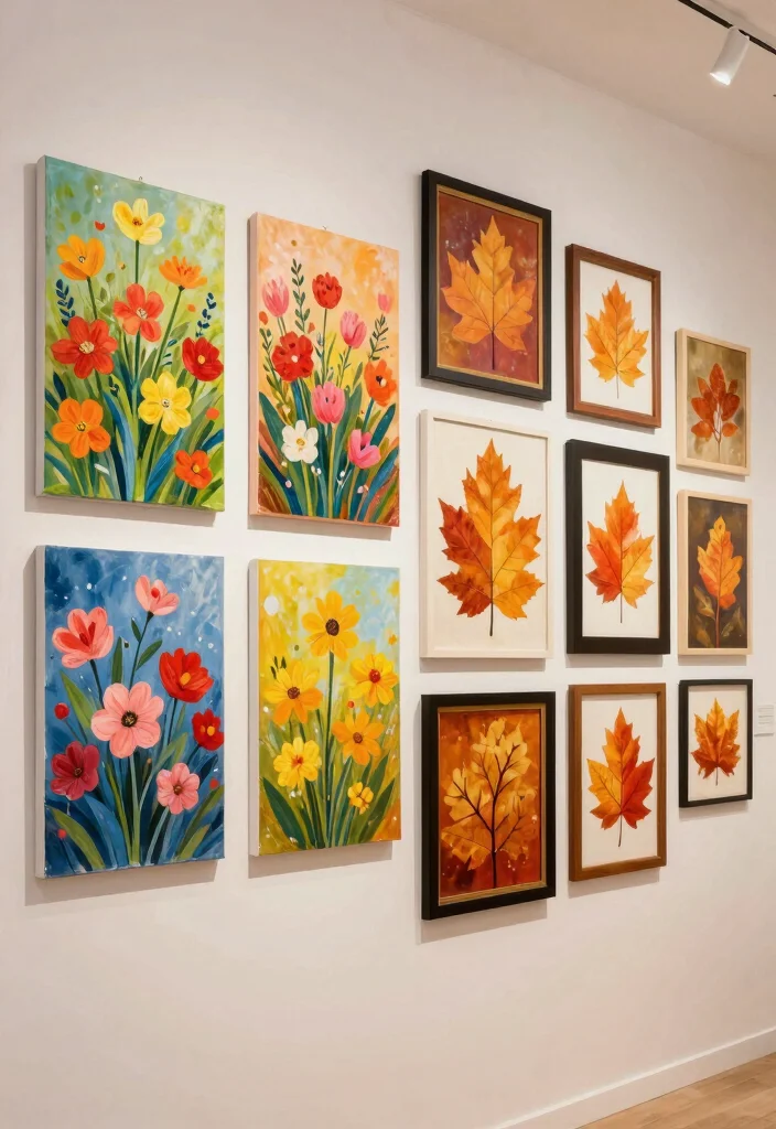 14 Gallery Wall Living Room Ideas People Love Saving 8. Seasonal Switch Ups 0