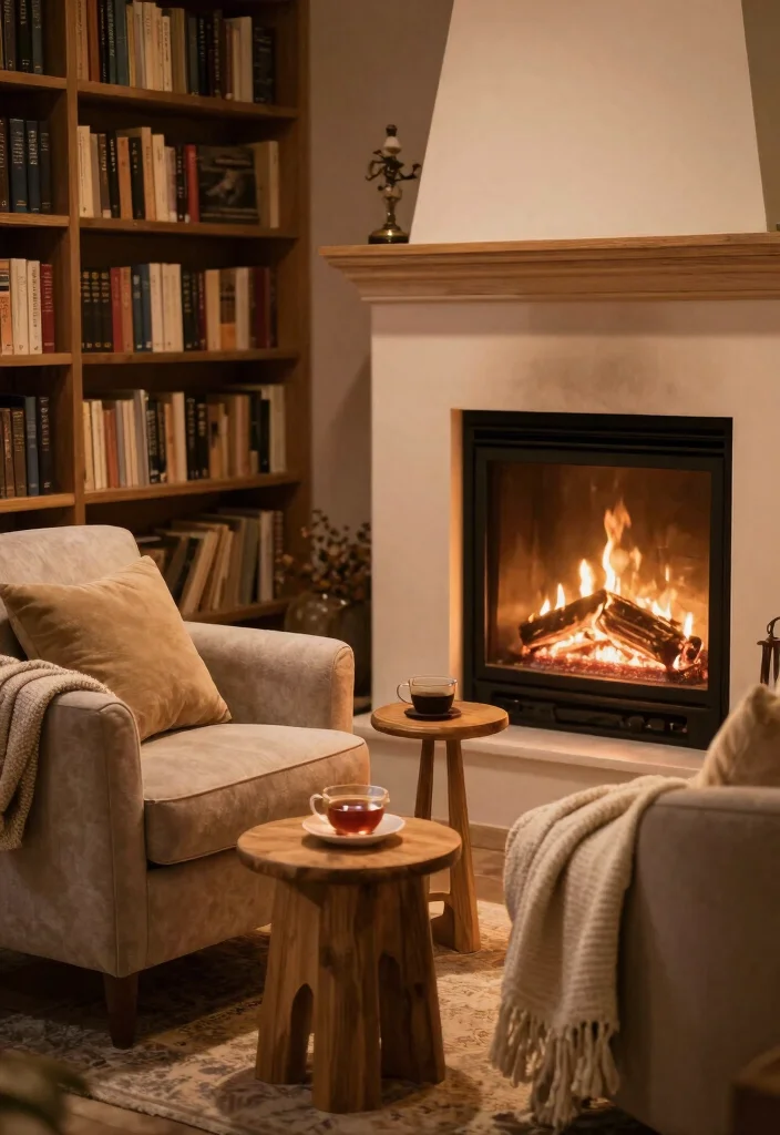 14 Living Room Ideas with Fireplace as the Focal Point 2 14 Living Room Ideas with Fireplace as the Focal Point 2. Cozy Nooks Around the Fireplace 0