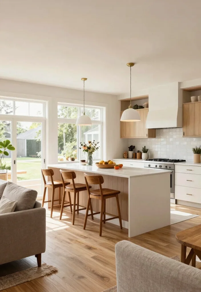 14 Modern Kitchen Ideas with Clean Lines and Function 8. Open Concept Layouts 0