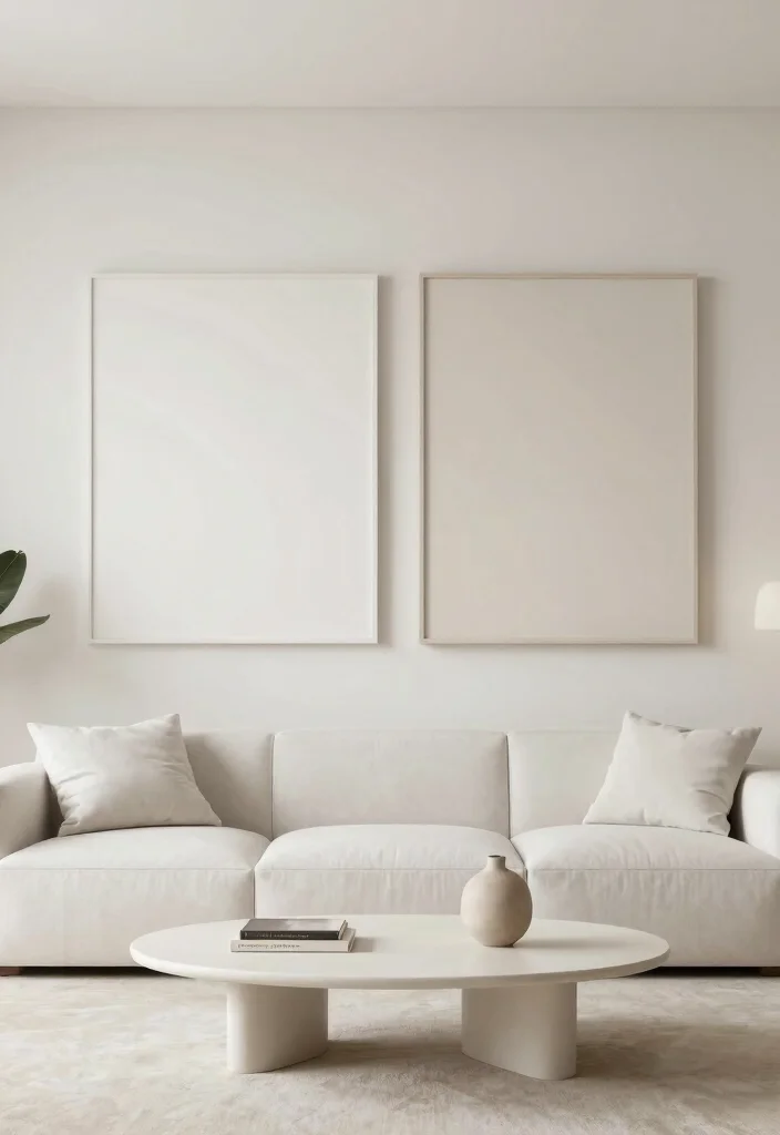 14 Open Concept Living Room Ideas That Feel Spacious 7. Choose Minimalist Decor 0