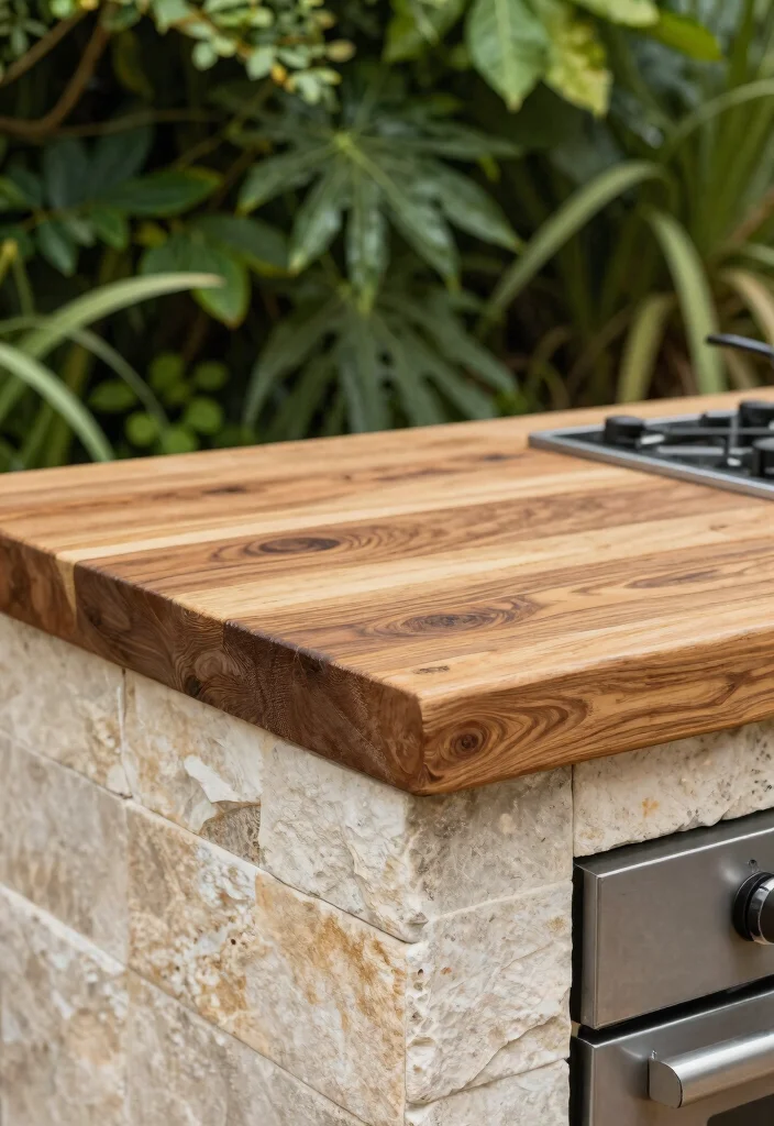 14 Outdoor Kitchen Ideas for Stylish Open Air Living 1 14 Outdoor Kitchen Ideas for Stylish Open Air Living 1. Eco Friendly Materials for a Natural Look 0