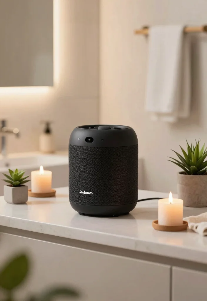 14 Relaxing Bathroom Ideas That Feel Spa Like 53 14 Relaxing Bathroom Ideas That Feel Spa Like 13. Utilize Sound Therapy 0