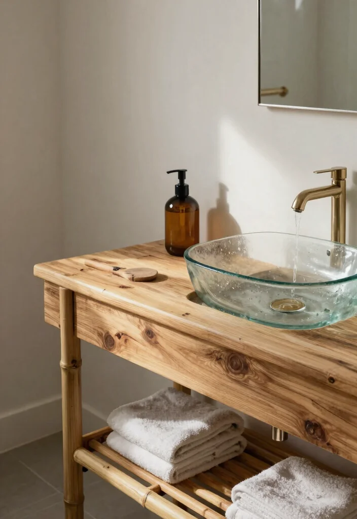 14 Relaxing Bathroom Ideas That Feel Spa Like 49 14 Relaxing Bathroom Ideas That Feel Spa Like 9. Opt for Sustainable Materials 0