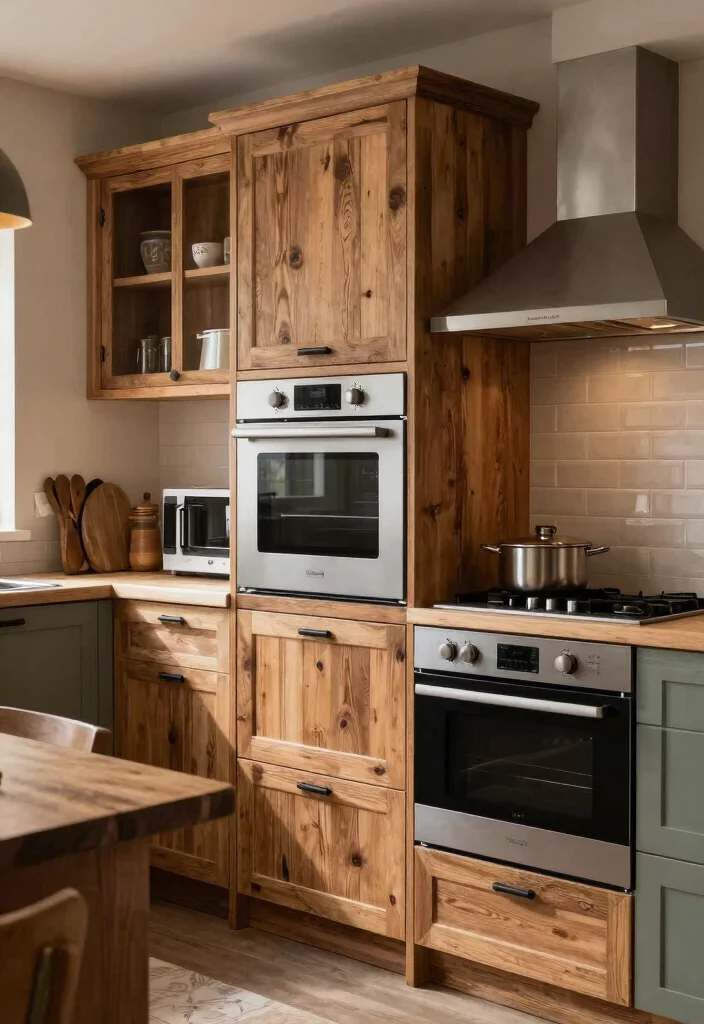 14 Rustic Kitchen Design Ideas with Cozy Character 13. Integrated Technology 0