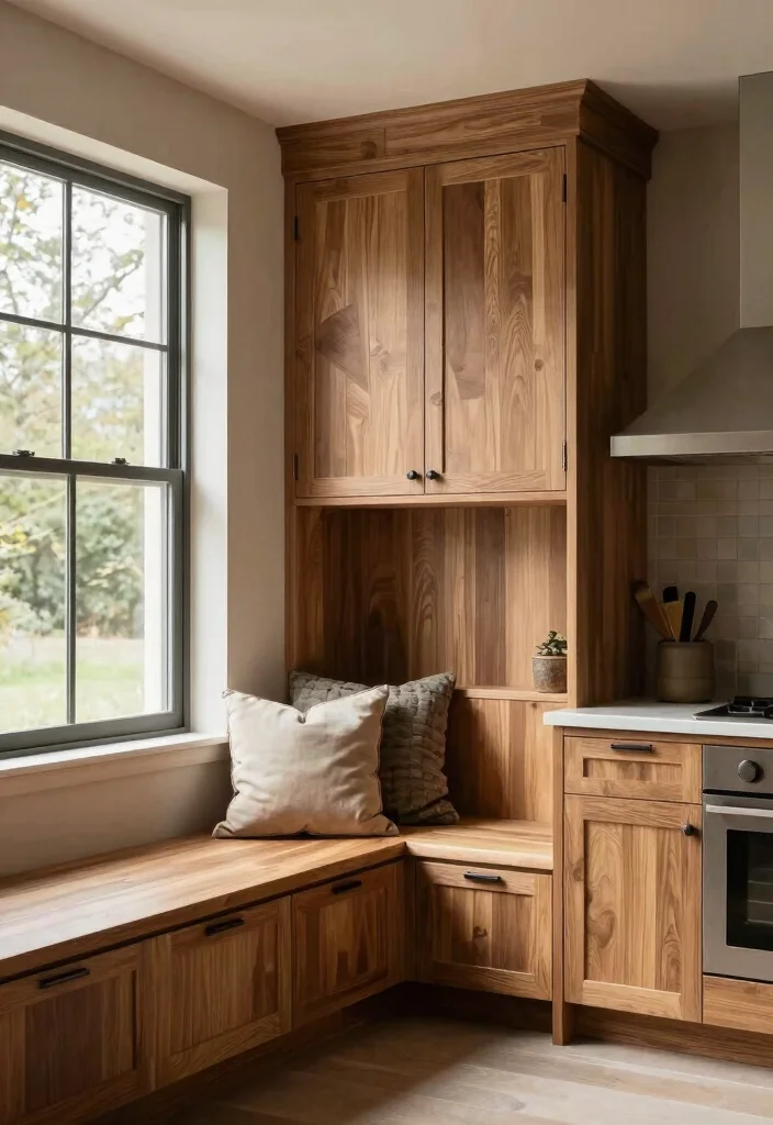 14 Wood Kitchen Ideas That Add Warmth and Texture 13. Custom Wood Installations 0