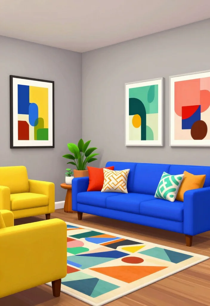 9 Bloxburg Modern Living Room Ideas Everyone Loves 23 9 Bloxburg Modern Living Room Ideas Everyone Loves 3. Bold Color Pops 0