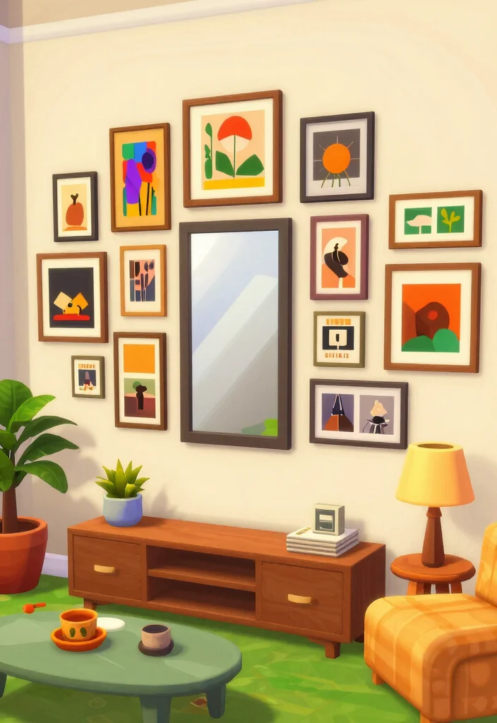 9 Bloxburg Modern Living Room Ideas Everyone Loves 46 9 Bloxburg Modern Living Room Ideas Everyone Loves 6. Gallery Wall Display 0