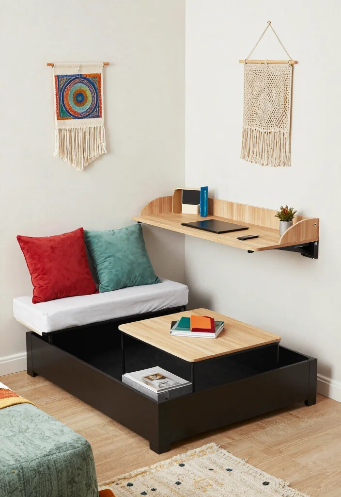 9 Mini Bedroom Ideas That Maximize Every Inch 12 9 Mini Bedroom Ideas That Maximize Every Inch 2. Multi Functional Furniture 0