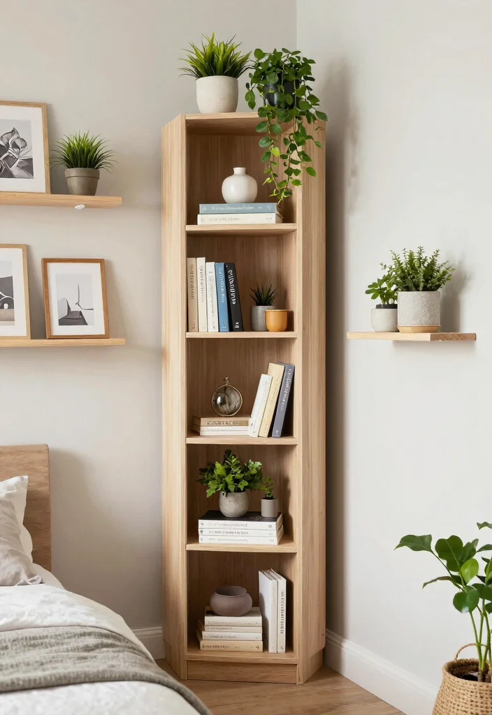 9 Mini Bedroom Ideas That Maximize Every Inch 23 9 Mini Bedroom Ideas That Maximize Every Inch 3. Vertical Storage Solutions 0