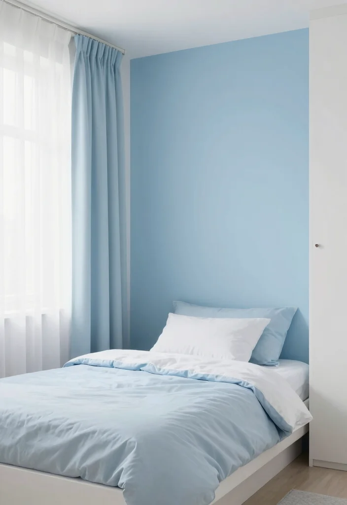 9 Mini Bedroom Ideas That Maximize Every Inch 24 9 Mini Bedroom Ideas That Maximize Every Inch 4. Smart Use of Color 0