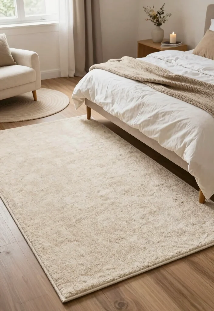 9 Really Small Bedroom Ideas That Actually Work 37 9 Really Small Bedroom Ideas That Actually Work 7. Create Zones with Rugs 0